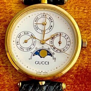 Ultra rare Gucci Moonphase watch